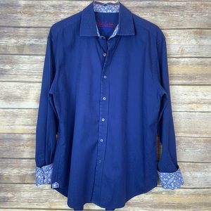 Robert Graham Shirt with Flip Cuff Print